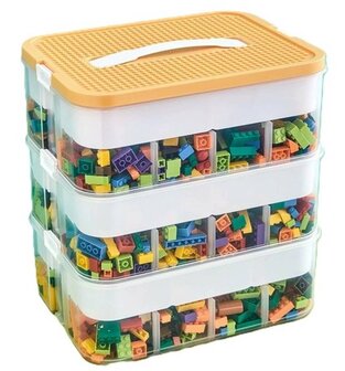 Ceruzo Opbergbox - Stapelbaar - 3 Lagen 