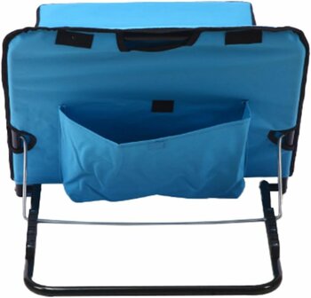 Ceruzo Strandmat - 2 Stuks - Lichtblauw- 145x47x40 cm