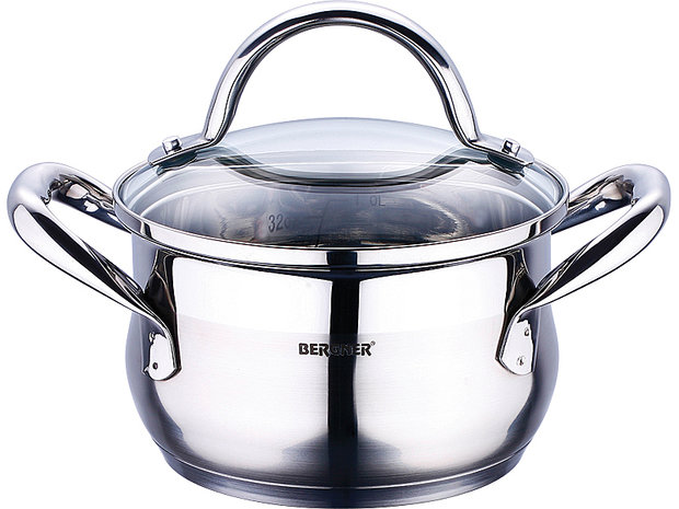 Bergner  RVS 18/10 kookpan 24cm - 5,6 liter