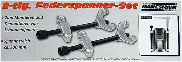 Brüder Mannesmann Veerspanners 300mm