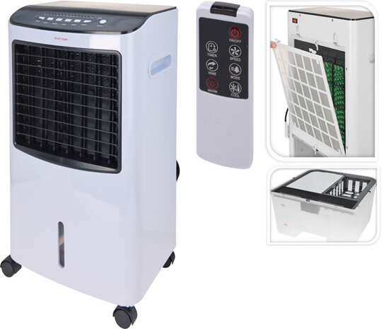 Luxe Aircooler 8 liter - met Heater 