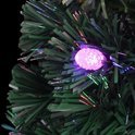  Kunstkerstboom - Kerstboom - Met LED Verlichting 380 takken 240 cm 