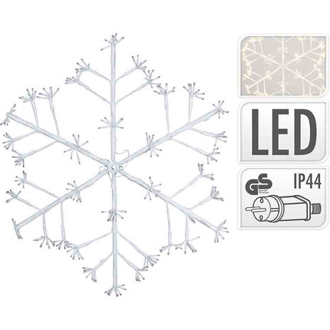 Sneeuwvlok 80cm - 288LED 