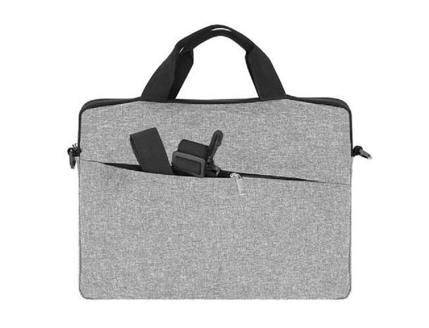 Moderne - Laptoptas - Laptop - Sleeve - Laptophoes - Laptop case - Handtas -Aktetas - Grijs - Wit - Zwart