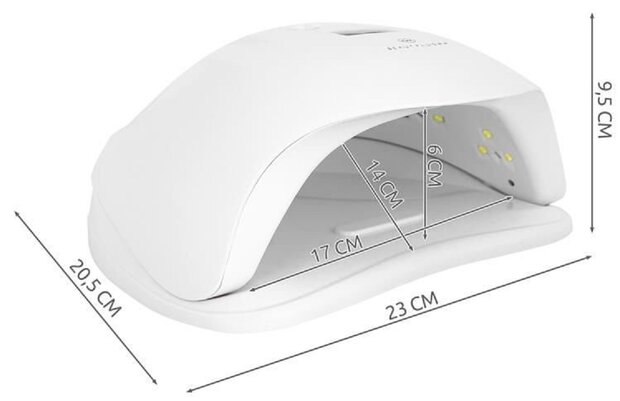 Nageldroger - Gelnageldroger - UV Lamp - 48Watt - 36 Leds - Uv Lamp - Met gratis 10 Clips