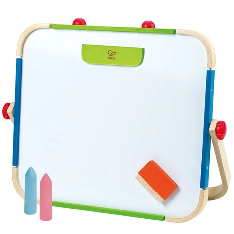 tekenstudio - Whiteboard  -Schoolbord - Krijtbord voor kinderen - Dubbelzijdig