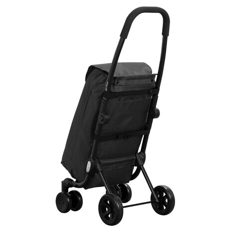 Ceruzo Go Four Boodschappentrolley  - Zwart - 43.5 liter - by Playmarket