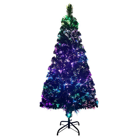 Kunstkerstboom - 120cm - Met Standaard en verlichting - Complete kerstboom - Snelle montage