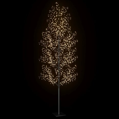 Kerstboom - Kunstkerstboom - Verlicht - 1200 LED's - Warm wit licht - kersenbloesem  - 400 cm