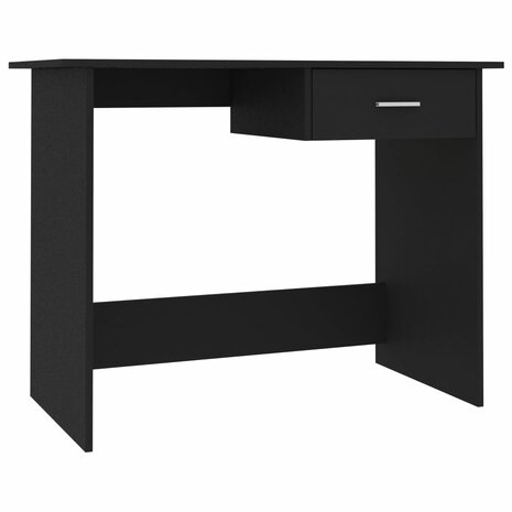 Bureau - Schrijftafel - Zwart - 100x50x76 cm