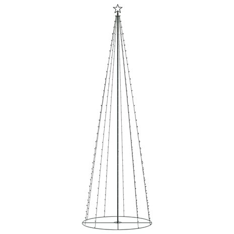 Kegelkerstboom - Kerstverlichting - Binnen - Buiten - 330 LED's  meerkleurig - 100x300 cm