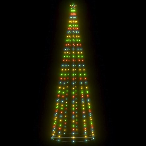 Kegelkerstboom - Kerstverlichting - Binnen - Buiten - 330 LED's  meerkleurig - 100x300 cm