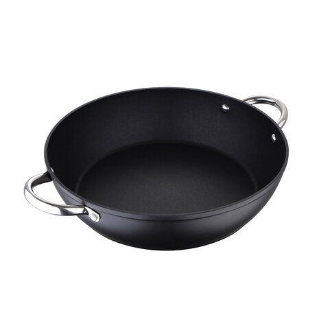 Masterpro Paella Pan - Inductie - 32 x 7.8 cm - Foodies Collection