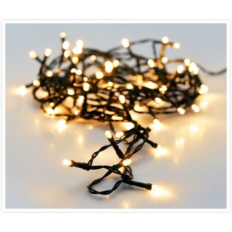 Kerstverlichting 40 led- 3m - extra warm wit - Timer - Lichtfuncties - Geheugen - Buiten