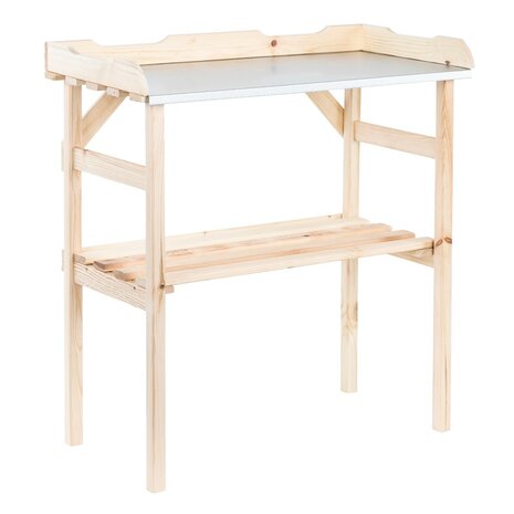 Houten Oppottafel - 78 x 37 x 82 cm