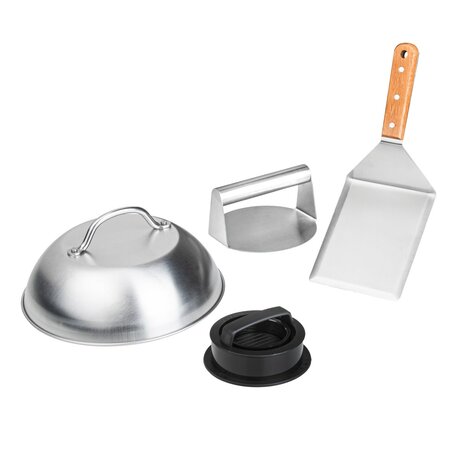 Hamburgermaker set - 4-delige set