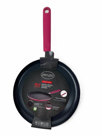 Ceruzo Pannenkoekenpan PFAS vrij - 24 cm - jazzy pink