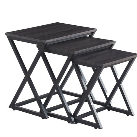 Ceruzo Bijzettafels - Paris - set van 3 