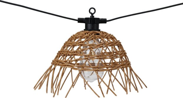 Lichtsnoer Tuin - Rattan