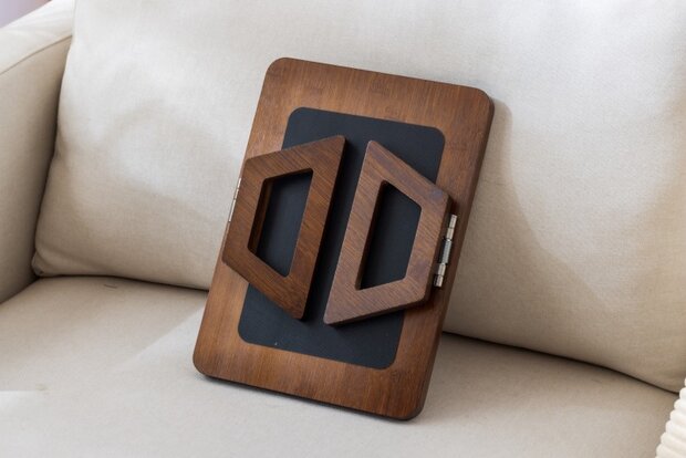 Ceruzo Armleuning Dienblad - Bruin - 33x24 cm