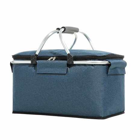Ceruzo Koelmand Blauw - Picknickmand