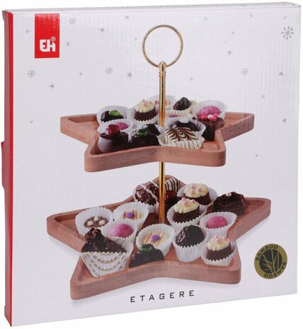 Etagere - Kerst - 2 Lagen