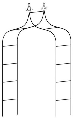 Ceruzo Rozenboog DeLuxe 140 x 255 cm