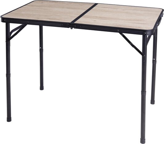 Campingtafel - 90x60 cm - Hoogte verstelbaar